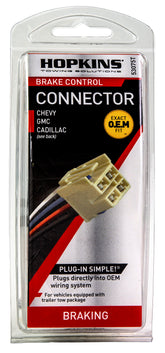Hopkins 53075T Plug-In Simple Brake Control Connector for Chevrolet Silverado (2014)
